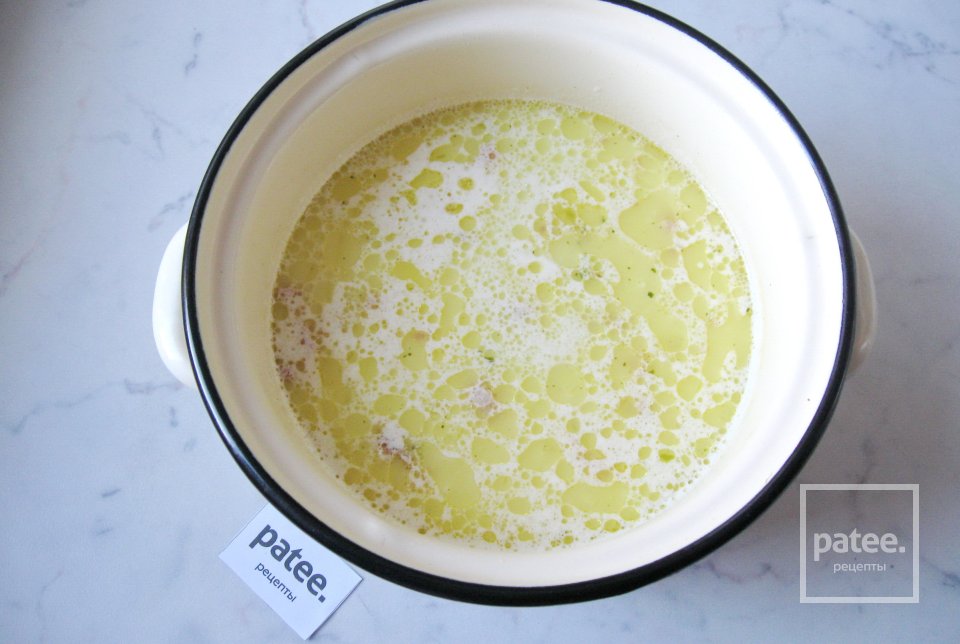 Суп с бужениной и плавленым сыром - Шаг 10