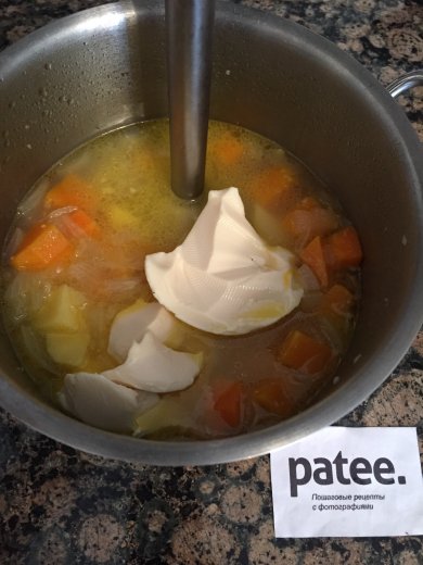 Тыквенный суп-пюре - Шаг 4