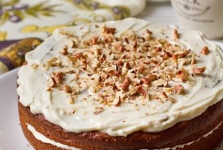 Морковный торт со сливочным кремом