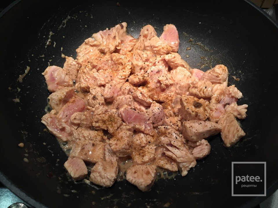 Индейка с овощами в соусе - Шаг 4