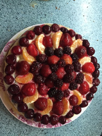 Торт фруктовый - Шаг 6