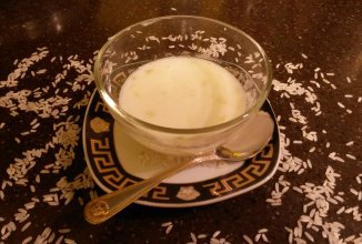 Молочно-рисовый суп для детей