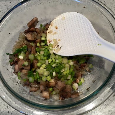 Фаршированные шампиньоны. - Шаг 9