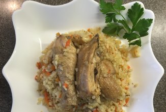 "Нежный плов с курицей"