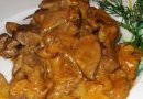Тушеное мясо с грибами по-славянски