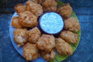 Куриные филе в панировке из чипсов