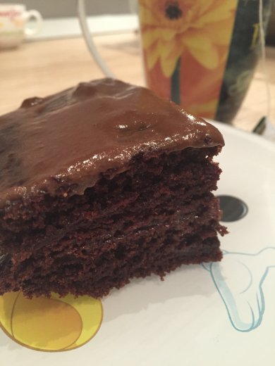 Идеальный шоколадный торт в шоколадной глазури