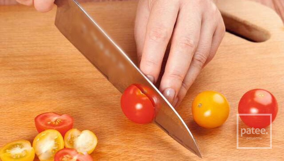 Гранатовый салат с курицей, грейпфрутом и перцем гриль - Шаг 6