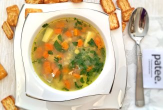 Постный гороховый суп