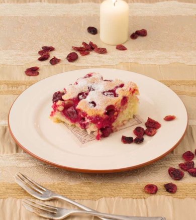 Нарезной вишневый пирог - Шаг 12