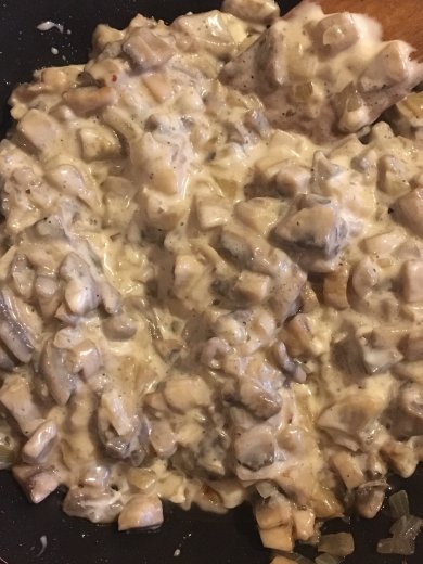 Пирог с грибами и плавленным сыром - Шаг 2