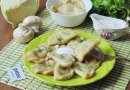 Вареники с капустой и грибами
