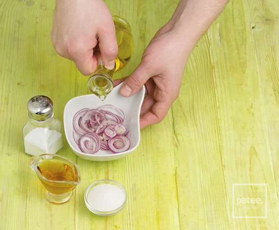 Глазунья из перепелиных яиц с куриным филе и картофелем - Шаг 9