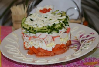 Салат "Валентин"