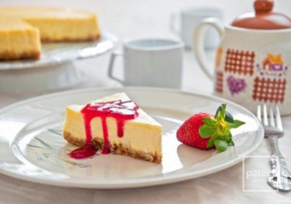 Чизкейк - Шаг 1