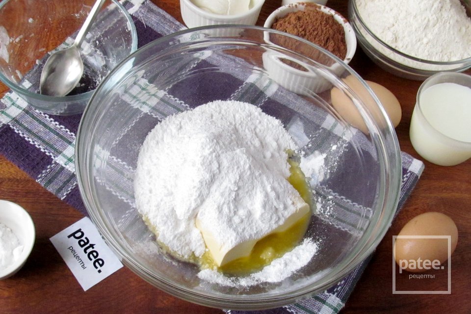 Шоколадные кексы - Шаг 3