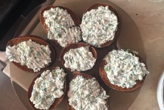 Творожная паста с зеленью