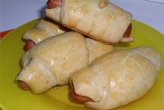 Сосиски в пивном тесте