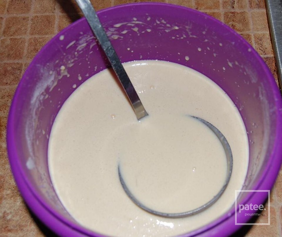 Блинчики с сёмгой - Шаг 1