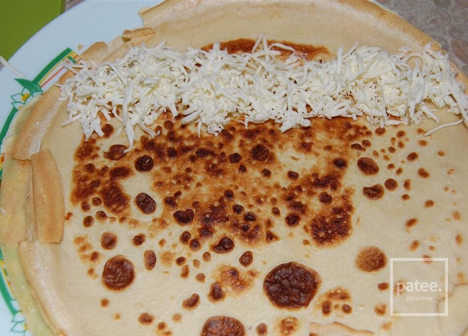 Блинчики с сёмгой - Шаг 5