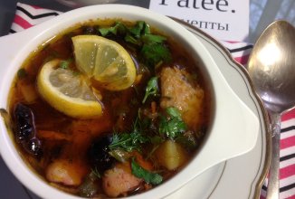 Солянка сборная мясная