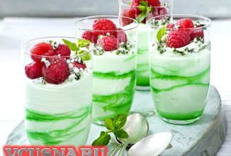 Лимонно -мятный крем