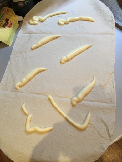 Рулетик с зеленью - Шаг 1