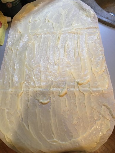 Рулетик с зеленью - Шаг 2