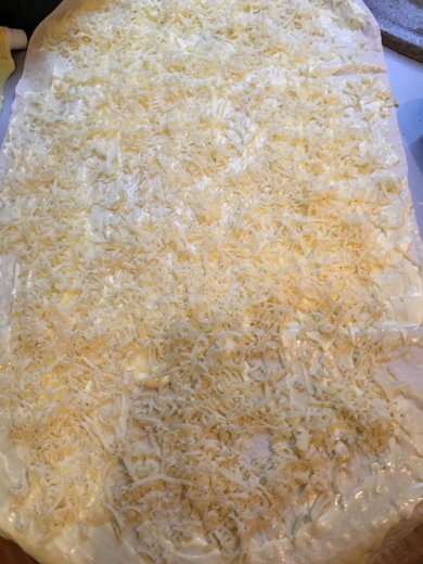 Рулетик с зеленью - Шаг 3