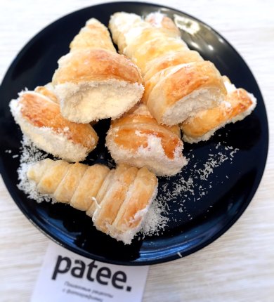 Слоеные трубочки с кремом из сгущённого молока - Шаг 8