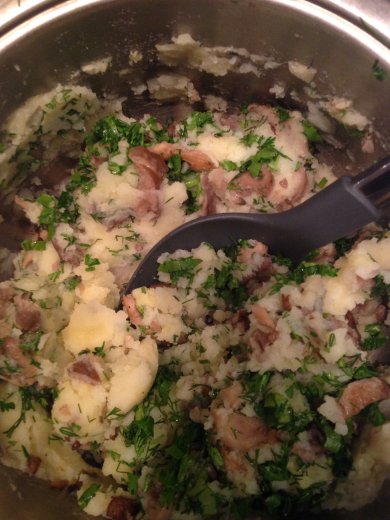 Вегетарианские котлетки с вешенками - Шаг 5