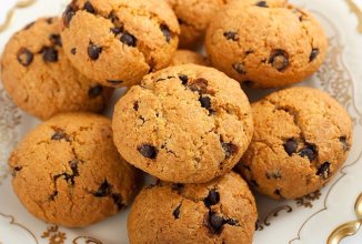 Арахисовое печенье с изюмом