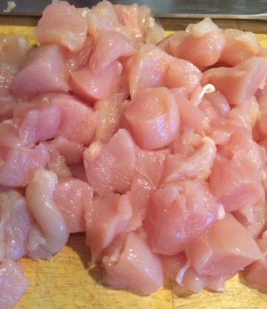 Курица с ананасами - Шаг 1