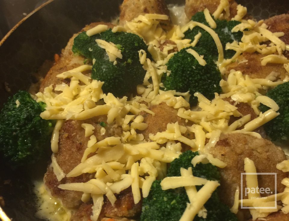 Рыбные фрикадельки под сырной корочкой. - Шаг 2