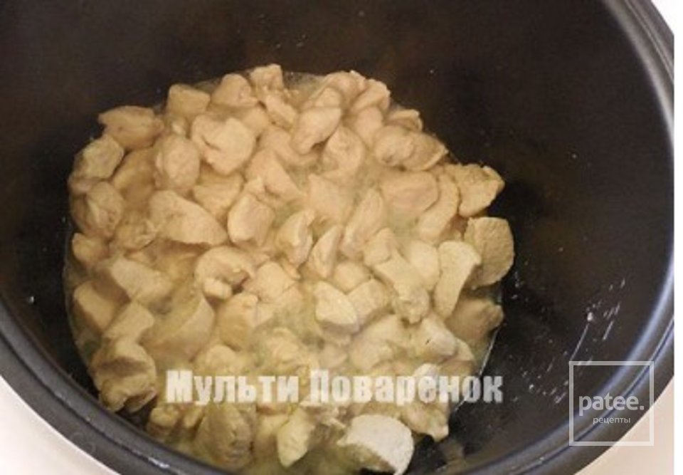 Соус из курицы и овощей. - Шаг 1