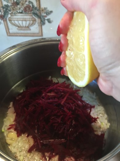 Борщ " Рубин" - Шаг 6