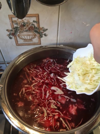 Борщ " Рубин" - Шаг 10