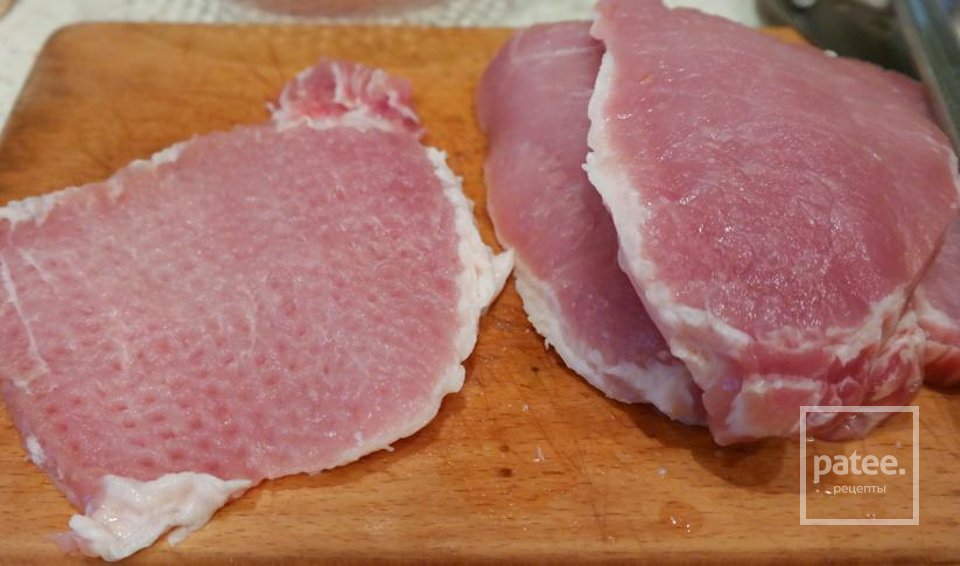 Мясо по-французки - Veau Orloff - Шаг 1