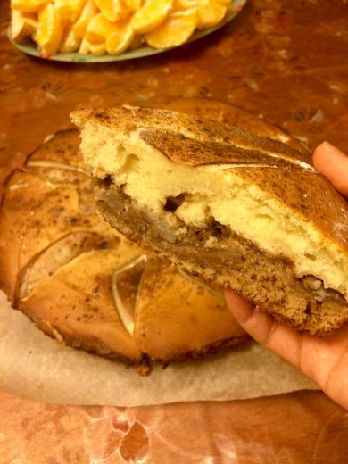 Грушевый пирог с шоколадом🍐🍫 - Шаг 6