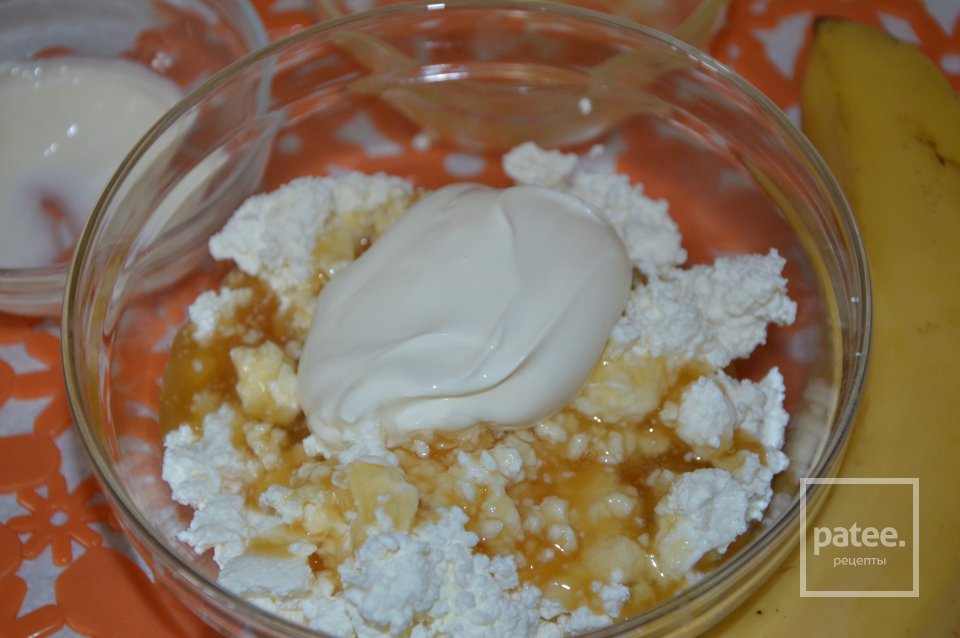 Творожно-банановый десерт для завтрака - Шаг 3