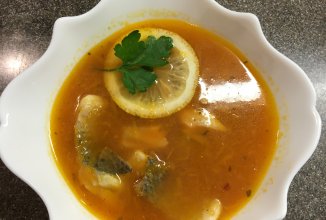 "Янтарная " рыбная чорба