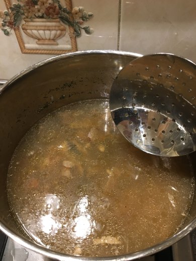 "Янтарная " рыбная чорба - Шаг 1