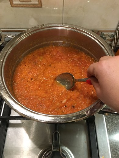 "Янтарная " рыбная чорба - Шаг 11