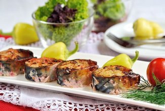 Скумбрия запечённая