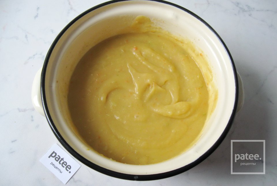 Картофельный суп-пюре с чесночными фрикадельками - Шаг 17