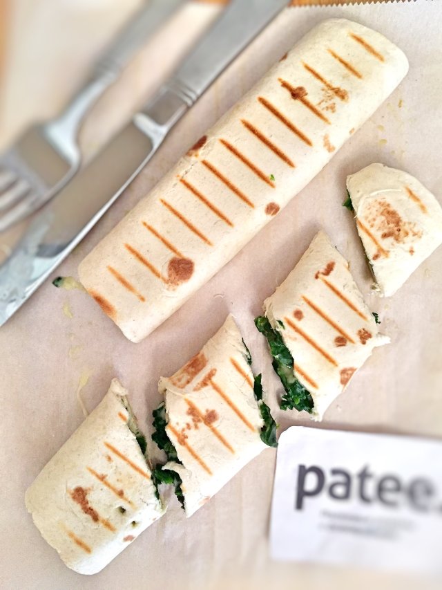 Тортилья со шпинатом