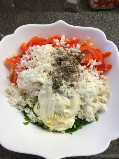 Салат "Южная ночь" - Шаг 5