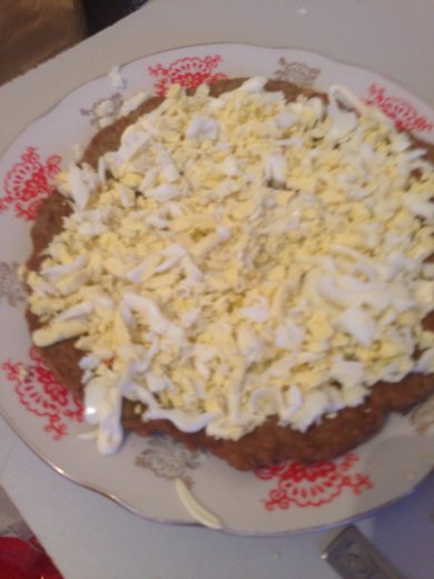 Печеночный тортик - Шаг 4