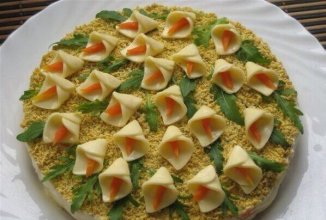 Салат "Каллы"