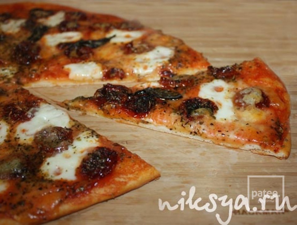 Пицца с вялеными томатами - Шаг 5